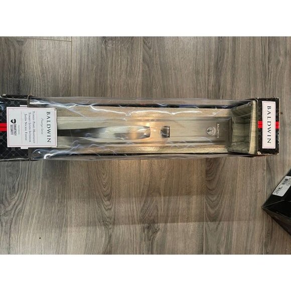 Baldwin Torrey Pines Single Cylinder Front Door Handleset Featuring SmartKey Sec - Picture 3 of 5